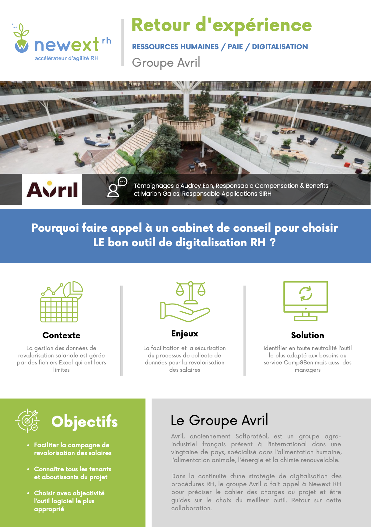 Témoignage Groupe Avril - Comment choisir le bon outil de digitalisation RH ?